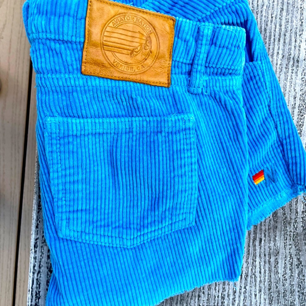 Aviator Nation Corduroy Shorts